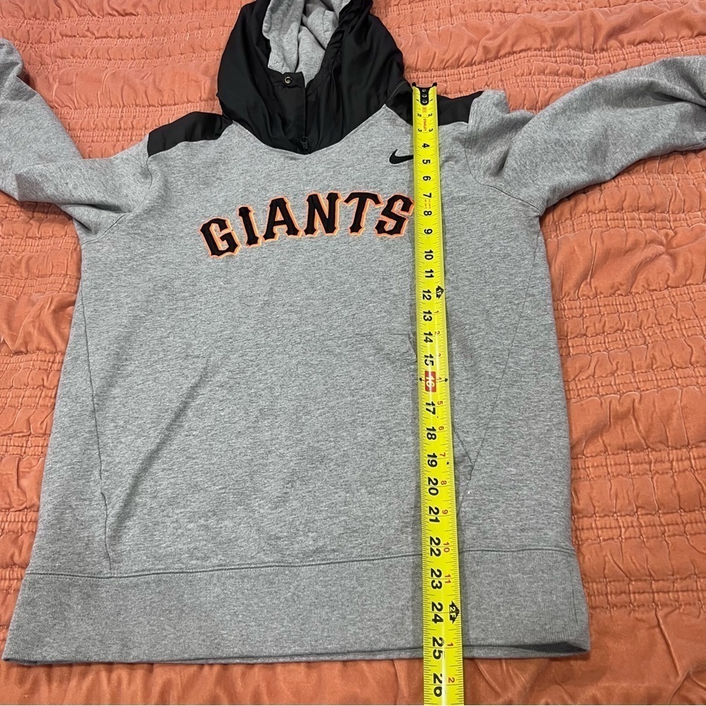 Nike Gray and Black Giants Hoodie - Picture 6 of 7
